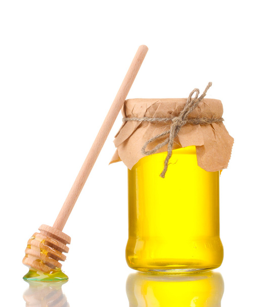 Honey isolated on white - Fotografie, Obrázek