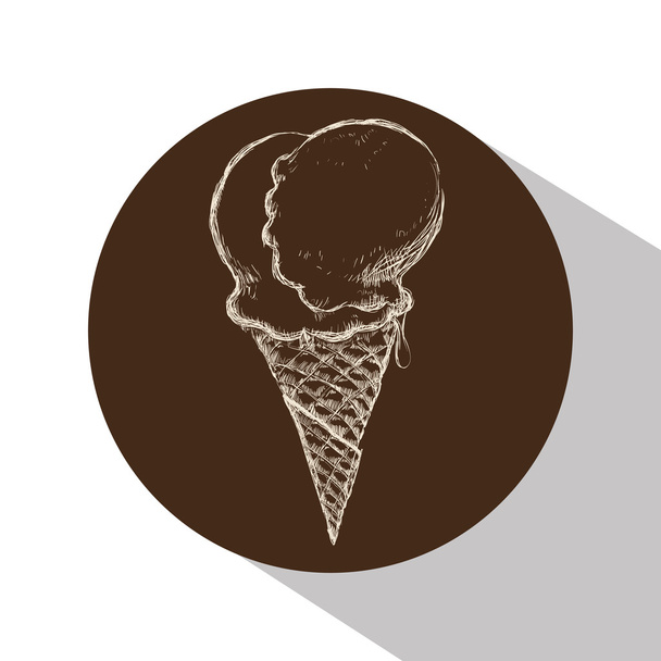 Ice cream design - Vector, Image