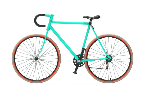 Fixed gear city bicycle - Photo, Image