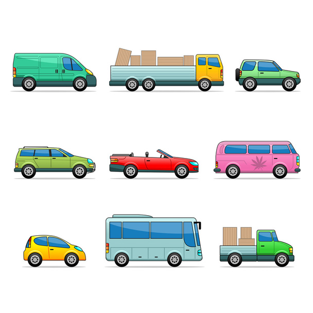 Vector car icons - Vector, Image