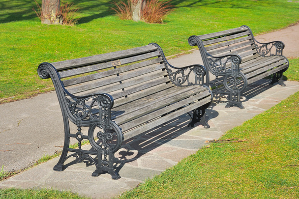 Park benches - Photo, Image