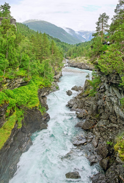 Waterfall in Norway. - Φωτογραφία, εικόνα