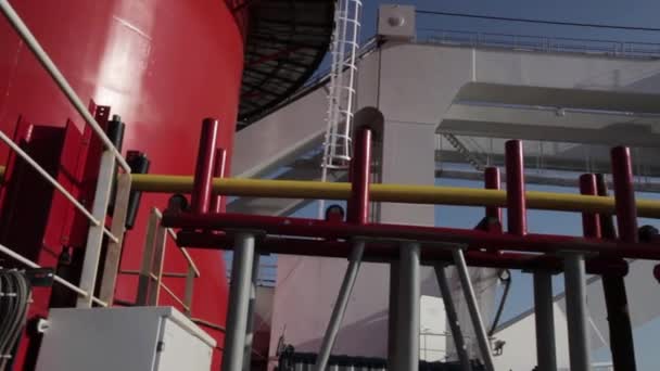 Leggen van onderzeese optische kabel op de zeebodem - Video