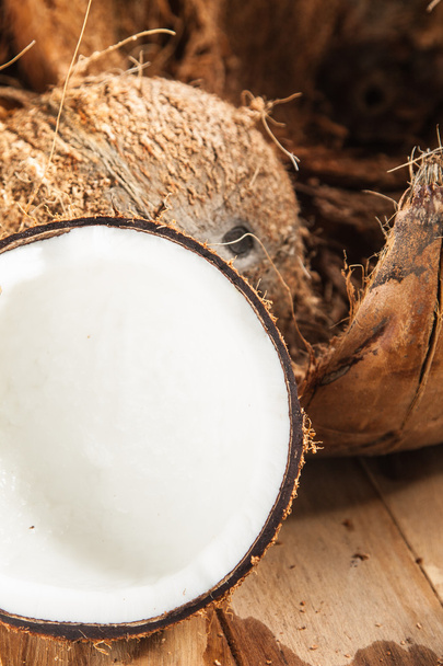 Close up of fresh coconut - Photo, Image