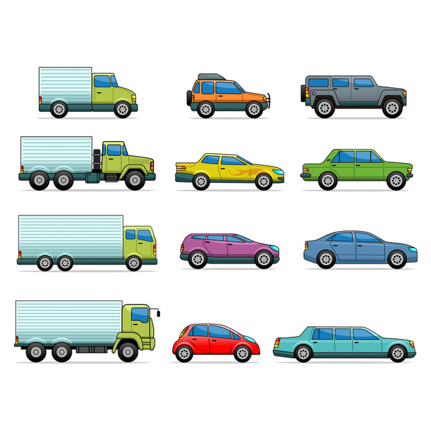Vector car icons - Vector, Image
