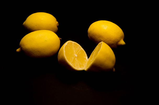 fondos de fruta de limón
 - Foto, Imagen
