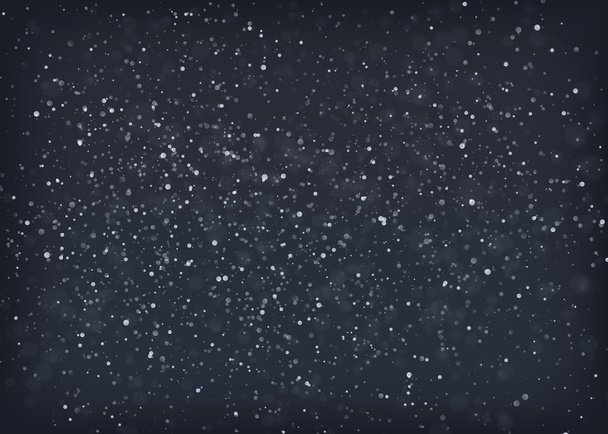 Falling snow background - Vektor, Bild