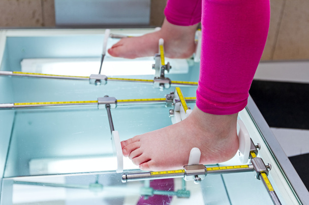 Foot check and measuring - Photo, Image