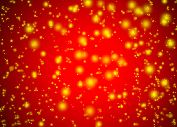 abstraits lumières rouges fond de Noël fond avec snowfla
 - Photo, image
