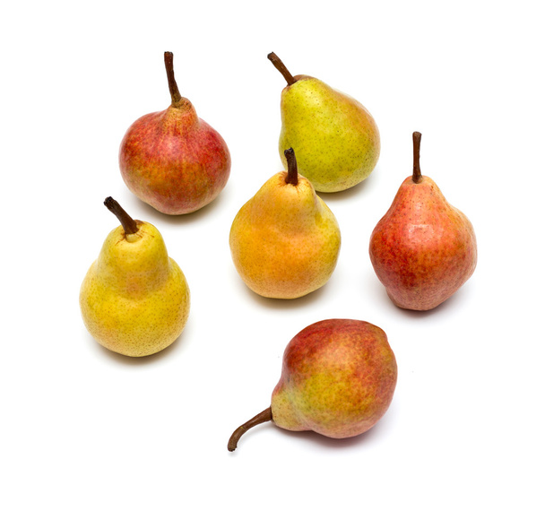 Stapel voor pear geïsoleerd op een witte achtergrond - Foto, afbeelding