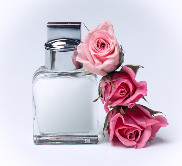 Αρωματικά άρωμα με λουλούδια - Φωτογραφία, εικόνα
