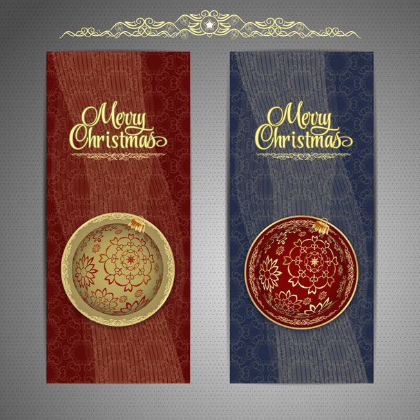 Векторные открытки на Рождество и Новый год
 - Вектор,изображение