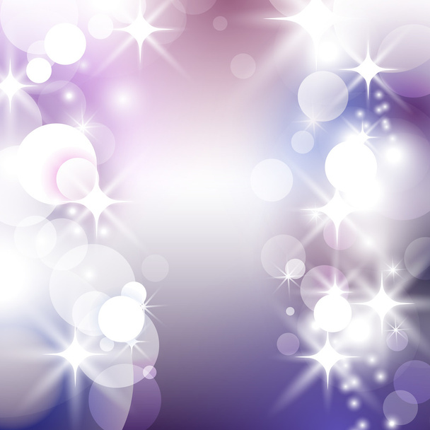 Abstract background with glittering star and light diffraction. - Vector, afbeelding