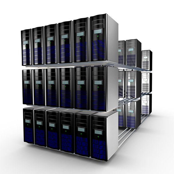 cluster de computadores
 - Foto, Imagem