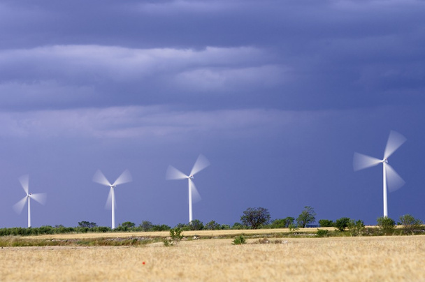 энергия ветра - Фото, изображение