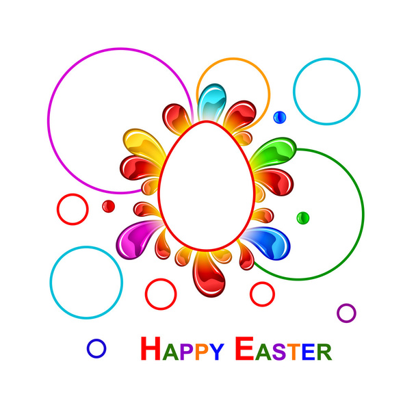 Colorful Easter background - Вектор, зображення