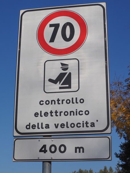 Maximum speed sign - Photo, Image