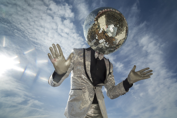 Mr discoball napsütés - Fotó, kép