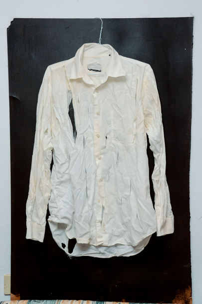Grunge White Shirt - Photo, Image