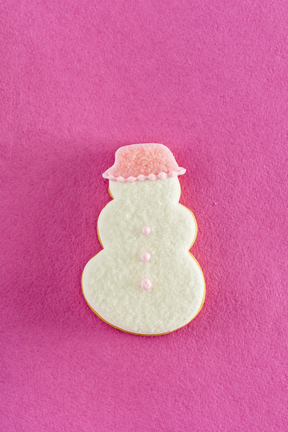 甘いクリスマスのクッキー - 写真・画像