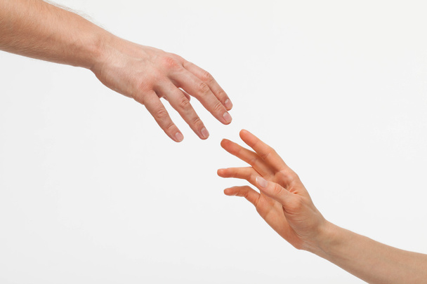 Hands of man and woman - Foto, Imagen