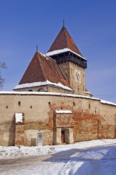 Iglesia fortificada en Transilvania Rumania
 - Foto, imagen