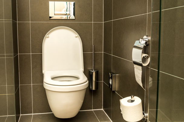 Interior of the room - Toilet in the bathroom - Foto, Bild