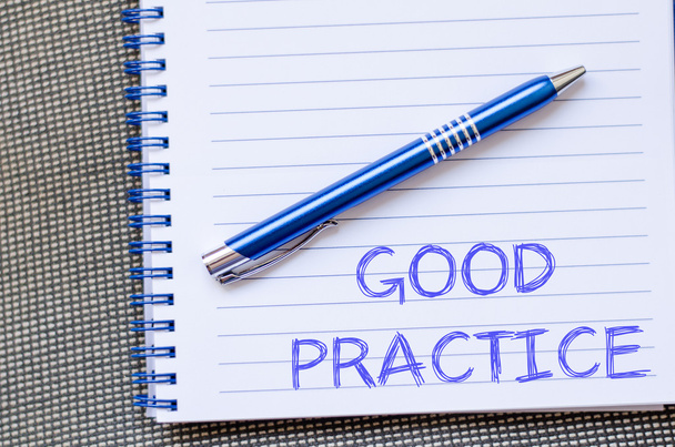 Good practice write on notebook - Photo, Image