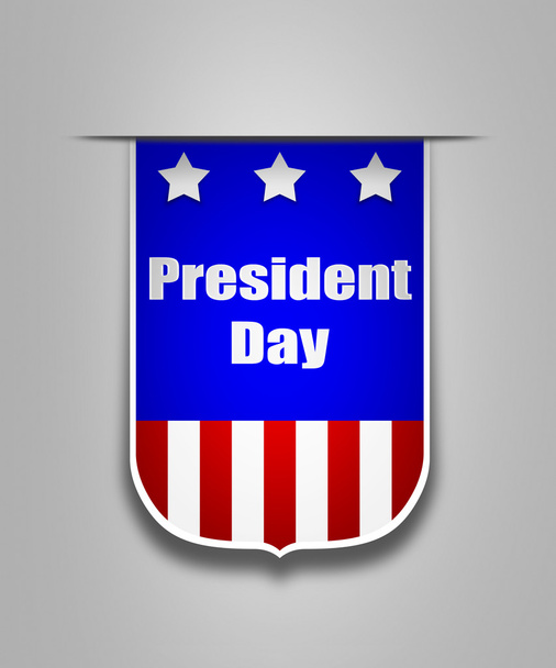 Ribbon on the american President day - Foto, afbeelding