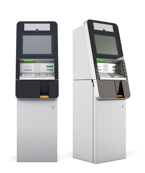 3D-Geldautomat. - Foto, Bild