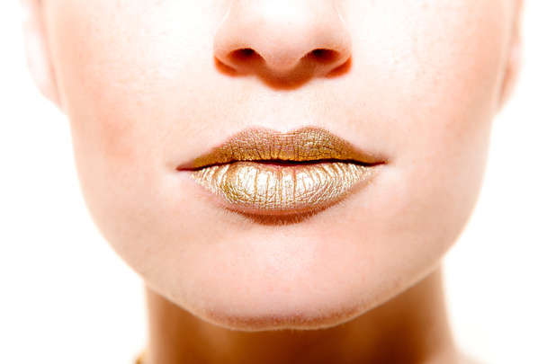 Закройте женские губы
 - Фото, изображение