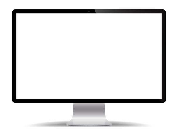 realistischer Computerbildschirm - Vektor, Bild