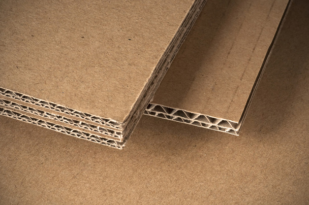 Corrugated cardboard - Photo, Image