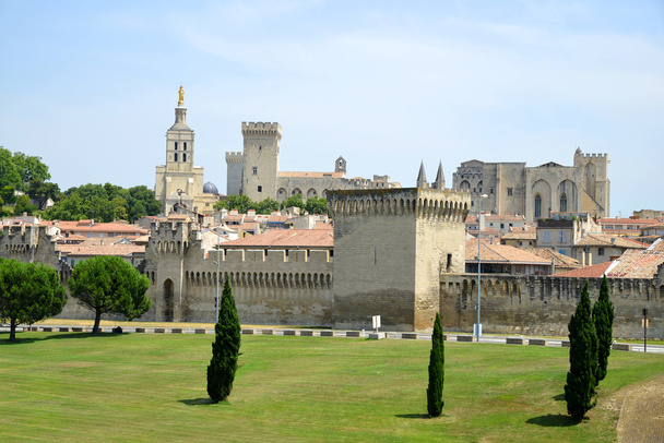 Székesegyház Notre Dame des Doms Avignon térképén - Fotó, kép