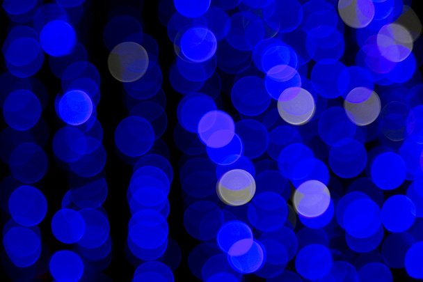 Defocused blue lights - Φωτογραφία, εικόνα