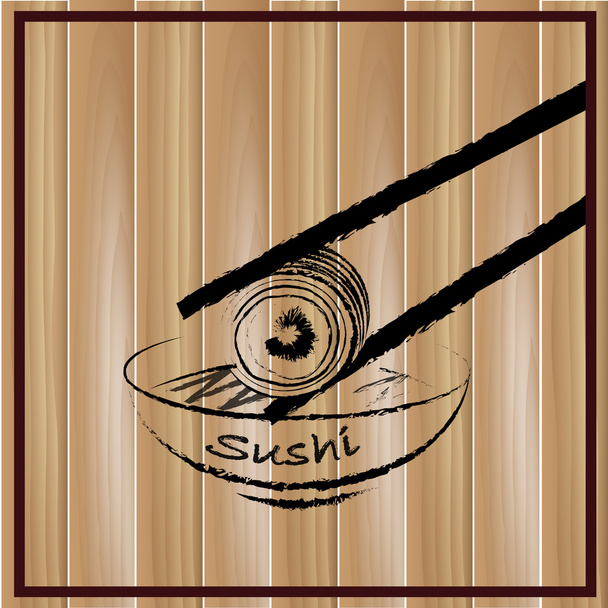 Ícone de sushi Ilustração vetorial, 10eps
 - Vetor, Imagem