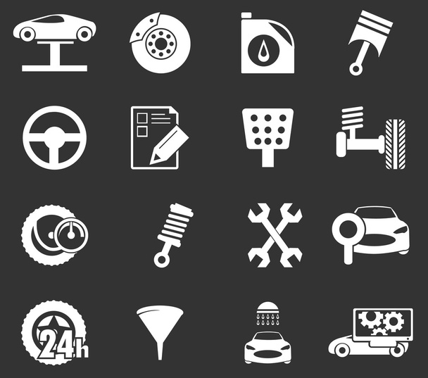 auto service pictogrammen instellen - Vector, afbeelding