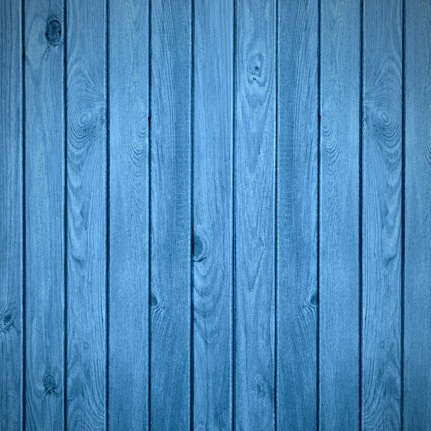 blue wooden rustic backgroun - Photo, Image