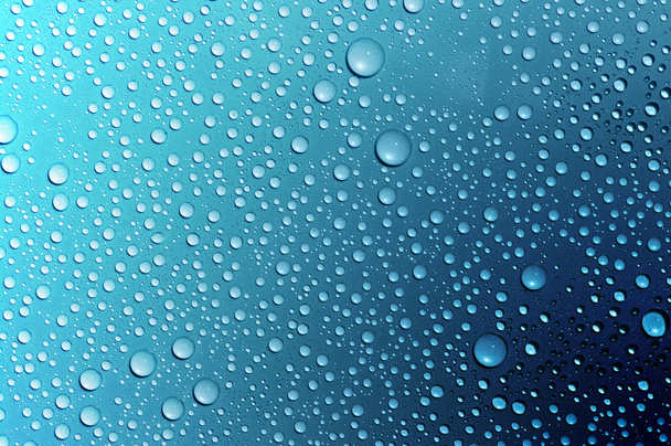 Background of water drops - Foto, Imagem