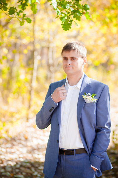 elegant groom wedding - Foto, immagini