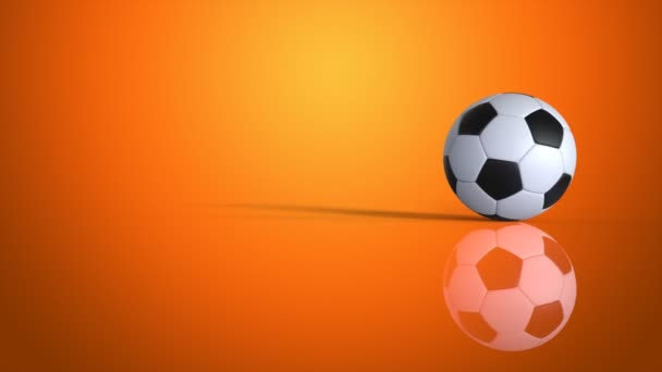 Számítógép generált futball-labda - Felvétel, videó