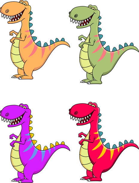 Tyrannosaurus dinosaura vektorové ilustrace - Vektor, obrázek