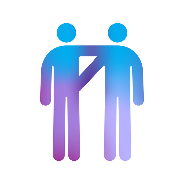 Male Couple - Vector, Image