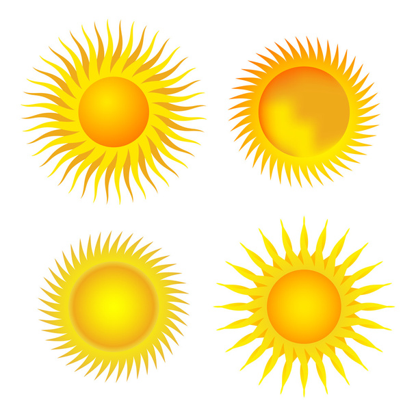 Four Suns Collection - Vector, Image