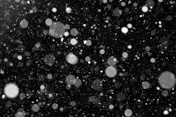 Falling Snow Background - Foto, imagen