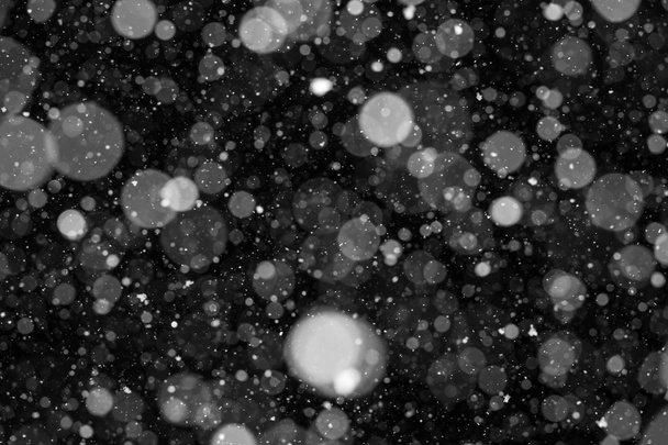 Falling Snow Background - Foto, afbeelding