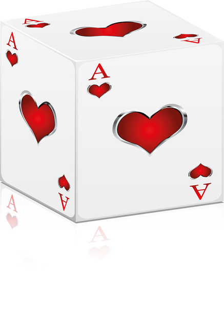 Games card ace - Vector, Image