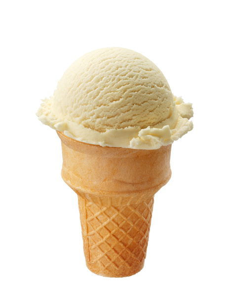 Vanilla ice cream - Foto, Imagen