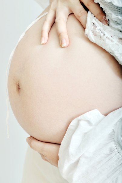 Pregnant belly - Foto, imagen