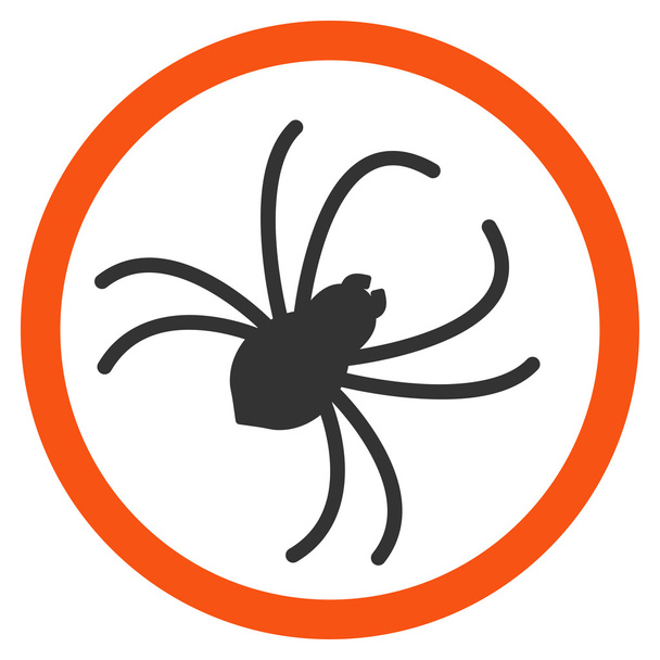 Spider Flat Icon - Photo, Image